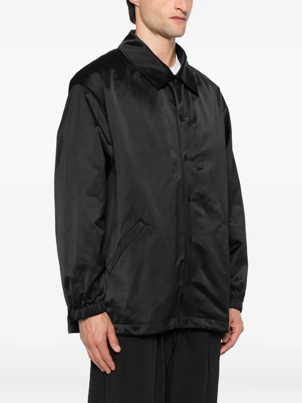 Y-3 Logo-Printed Shirt Jacket