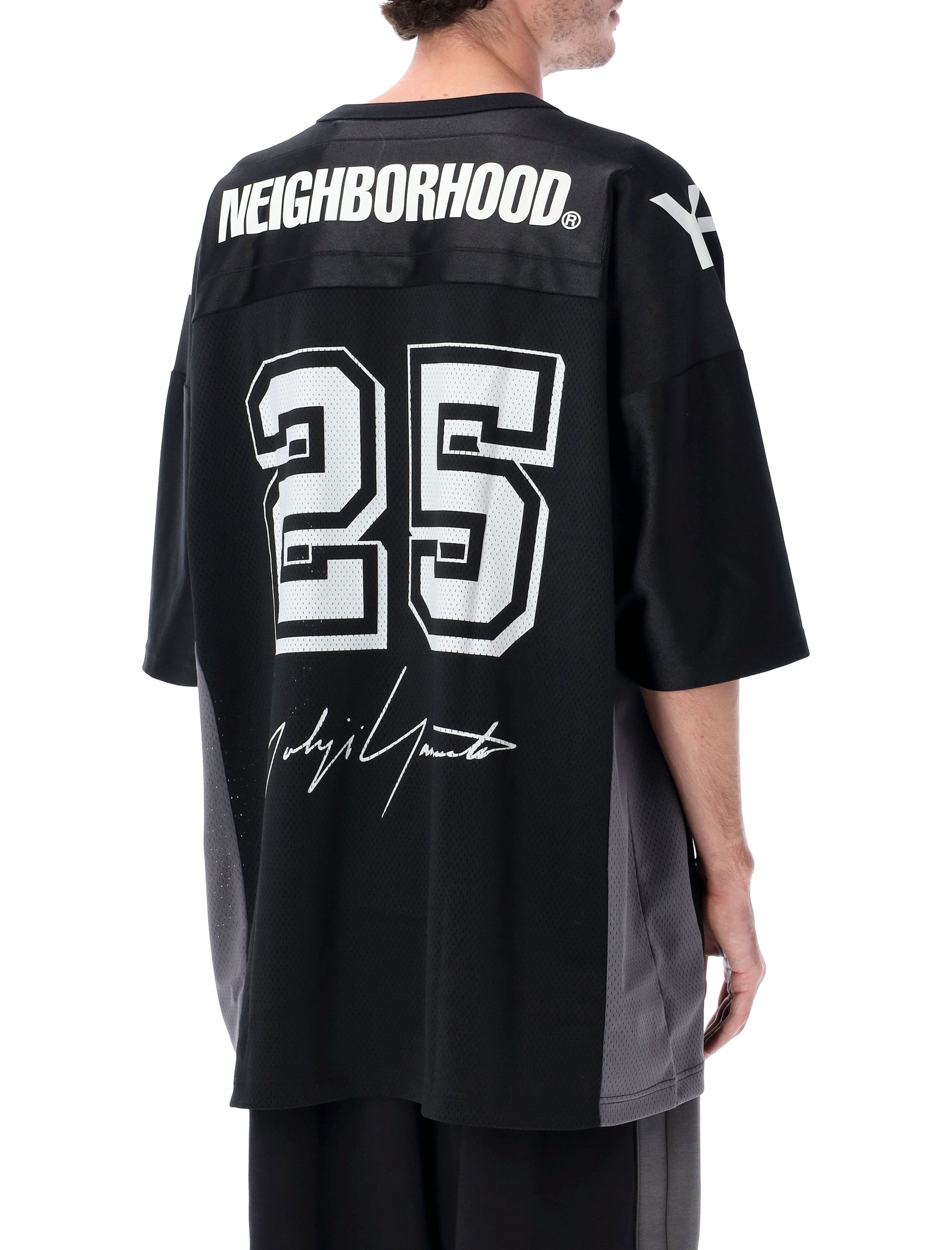 Y-3 X NEIGHBORHOOD Oversized Football T-Shirt in