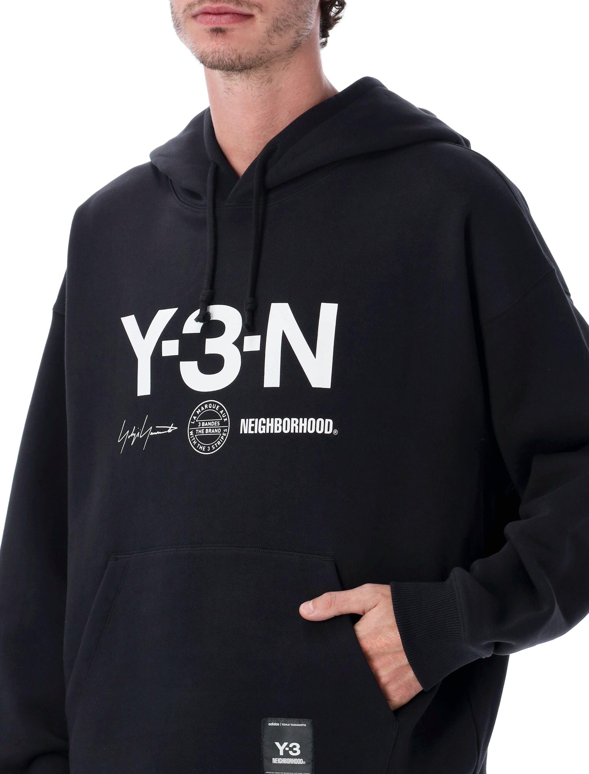 Y-3 X NEIGHBORHOOD Oversized Graphic Hoodie - Men's FW25 Collection