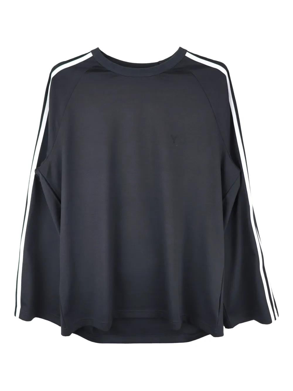 Y-3 Long-Sleeve T-Shirt with Three Stripes