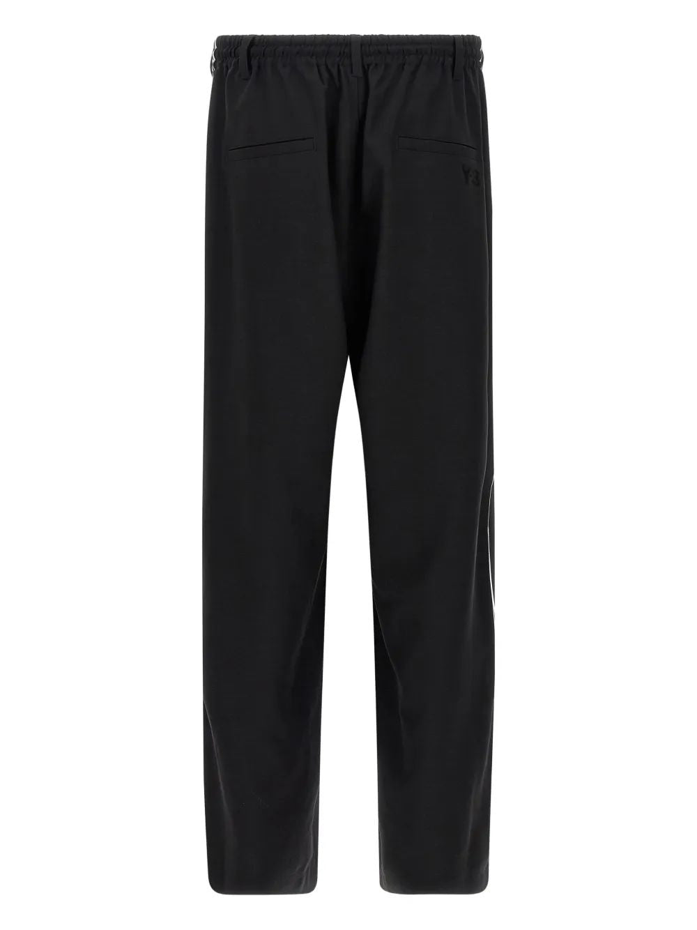Y-3 Men's Drawstring Trousers with Side Stripes