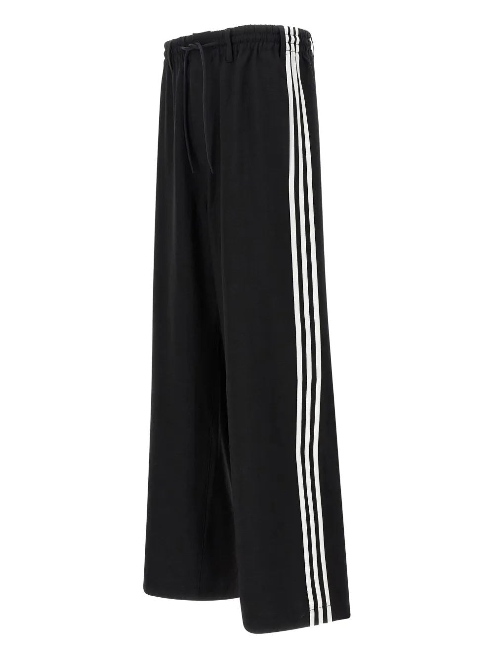 Y-3 Men's Drawstring Trousers with Side Stripes