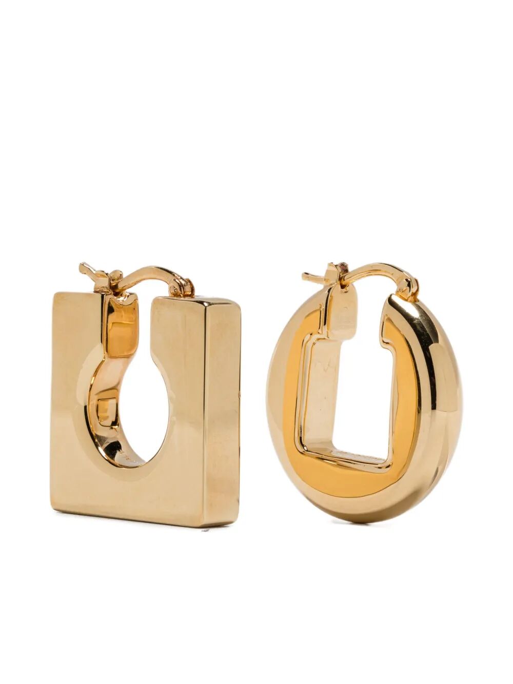JACQUEMUS Square Hoop Earrings