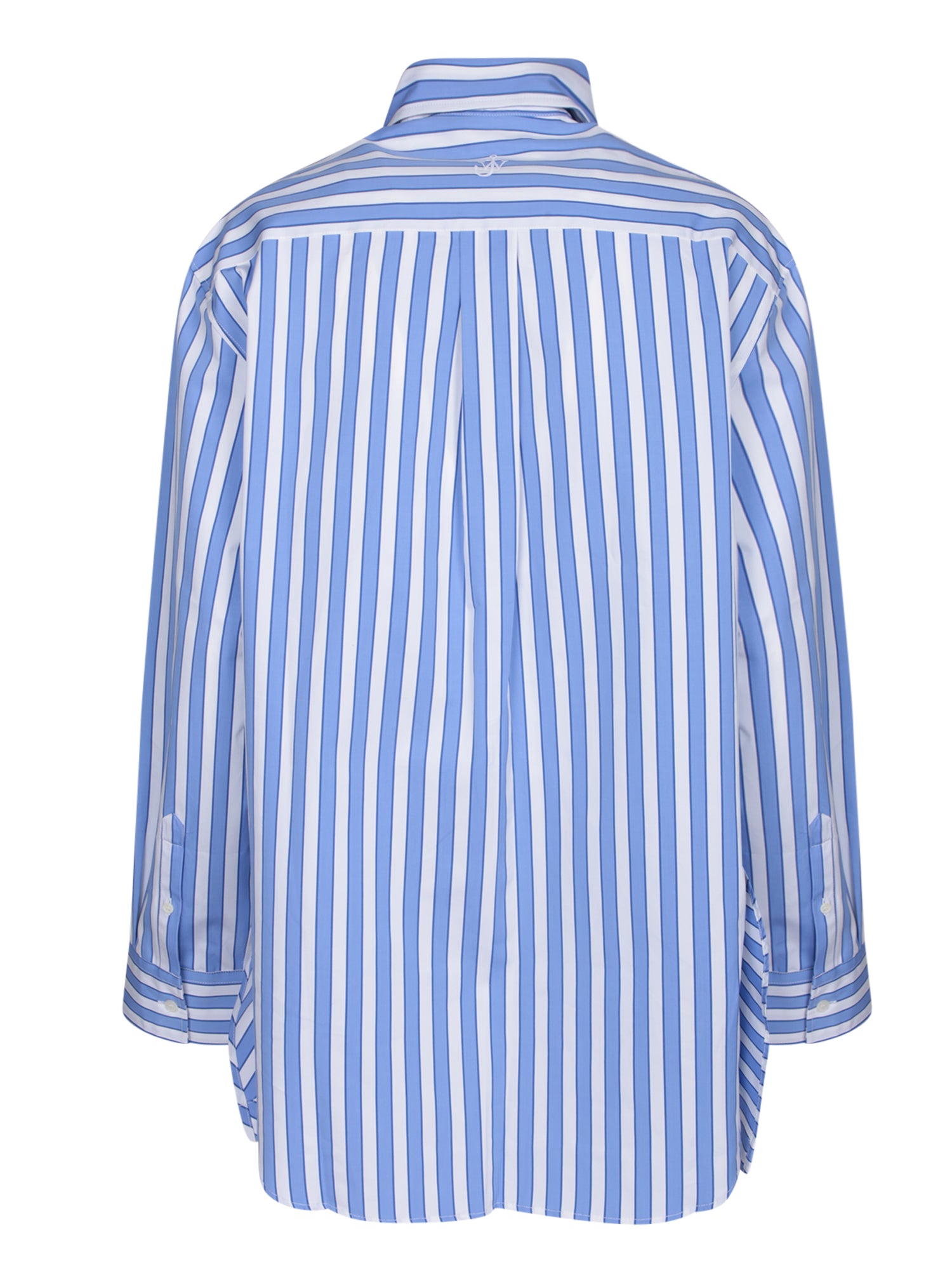JW ANDERSON Oversized Flared Shirt with Cut-Out Details