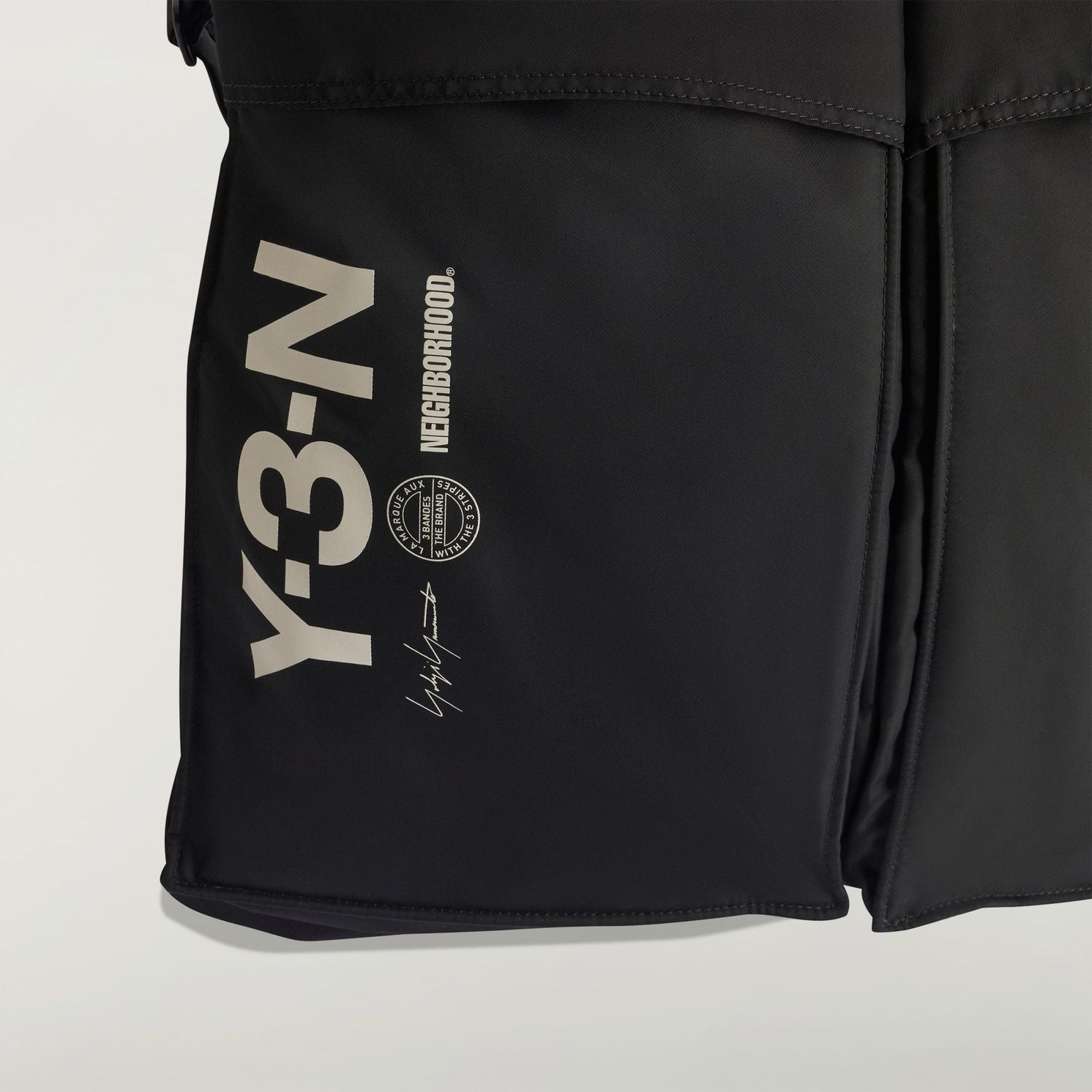 Y-3 X NEIGHBORHOOD Top Handle Shopping Handbag