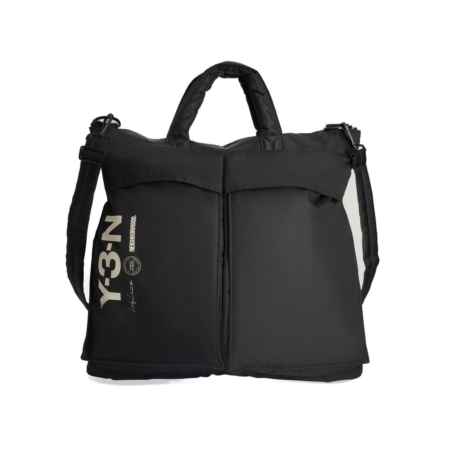 Y-3 X NEIGHBORHOOD Top Handle Shopping Handbag