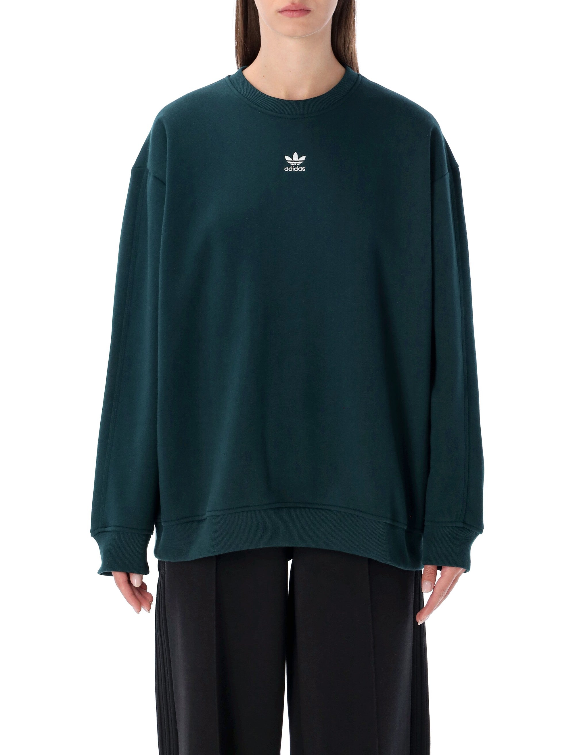 ADIDAS ORIGINALS Essentials Oversized Fleece Crewneck - Women’s