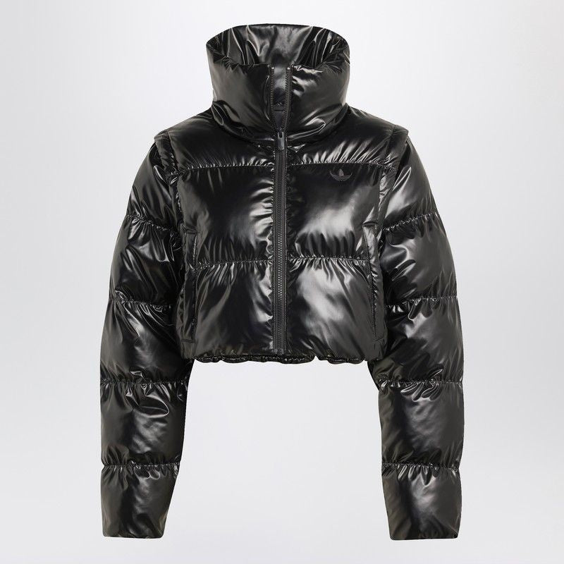 ADIDAS ORIGINALS Convertible Cropped Puffer Jacket for Women