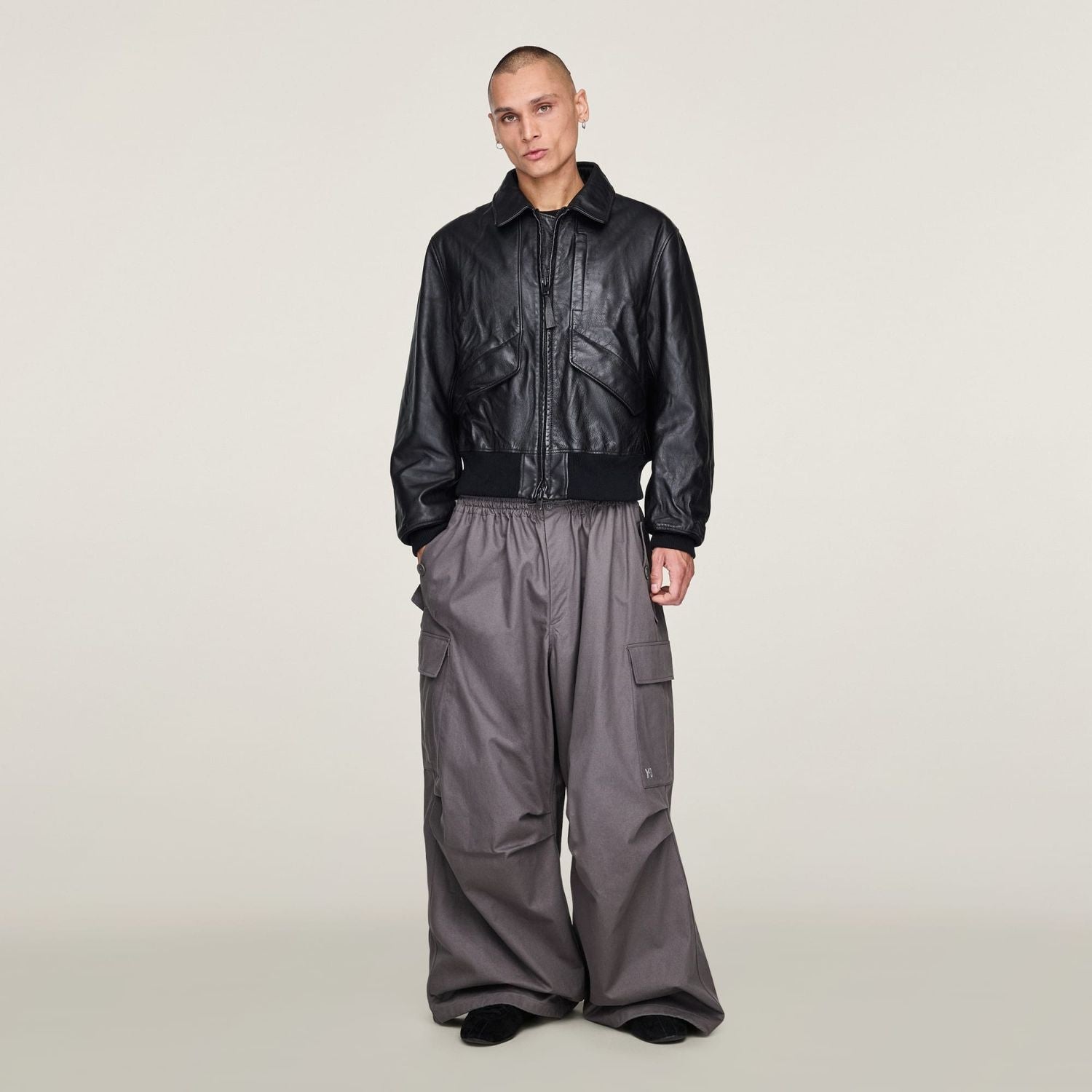 Y-3 Premium Men's Leather Jacket