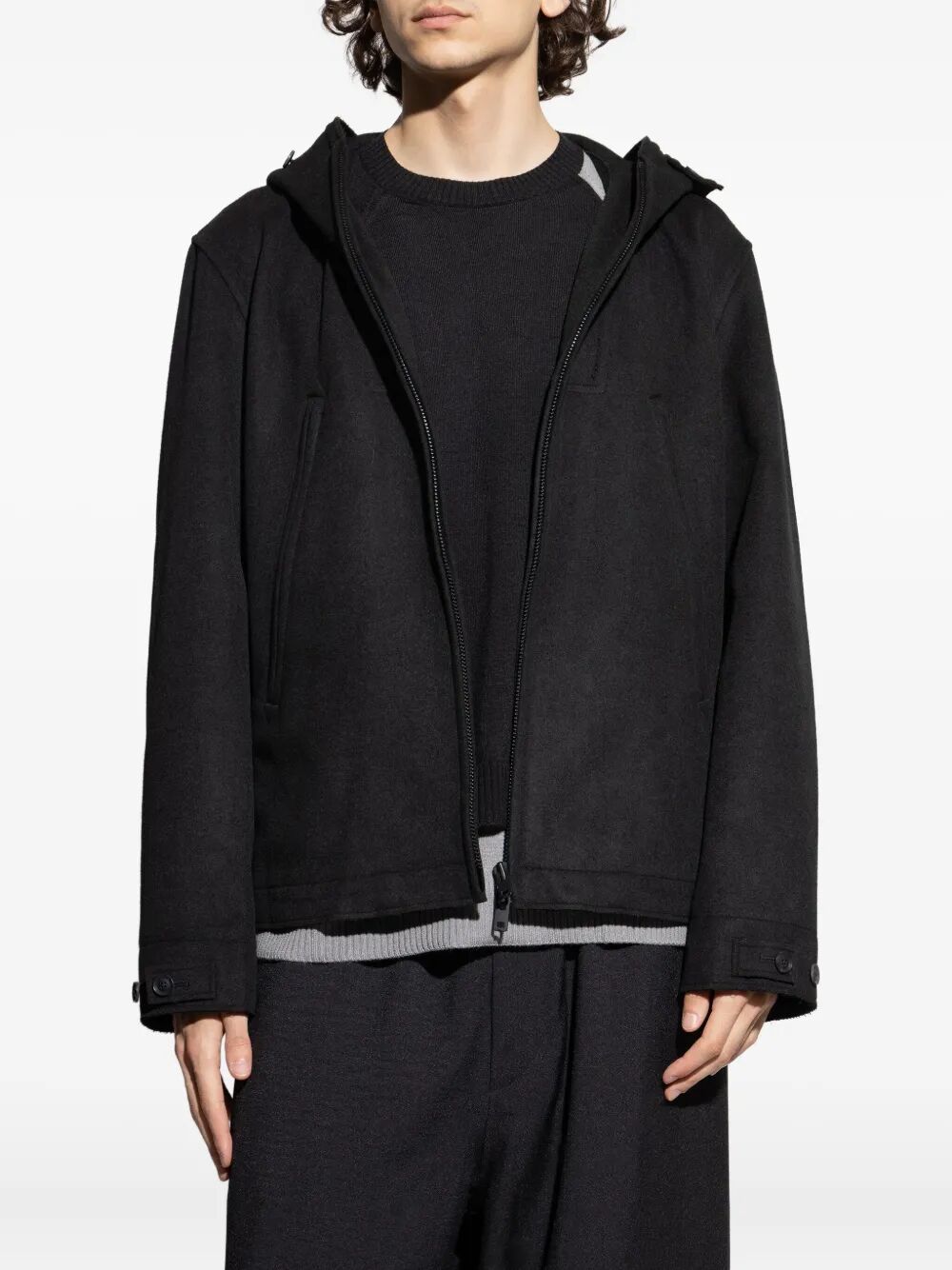 Y-3 Men's FW25 Melton Jacket