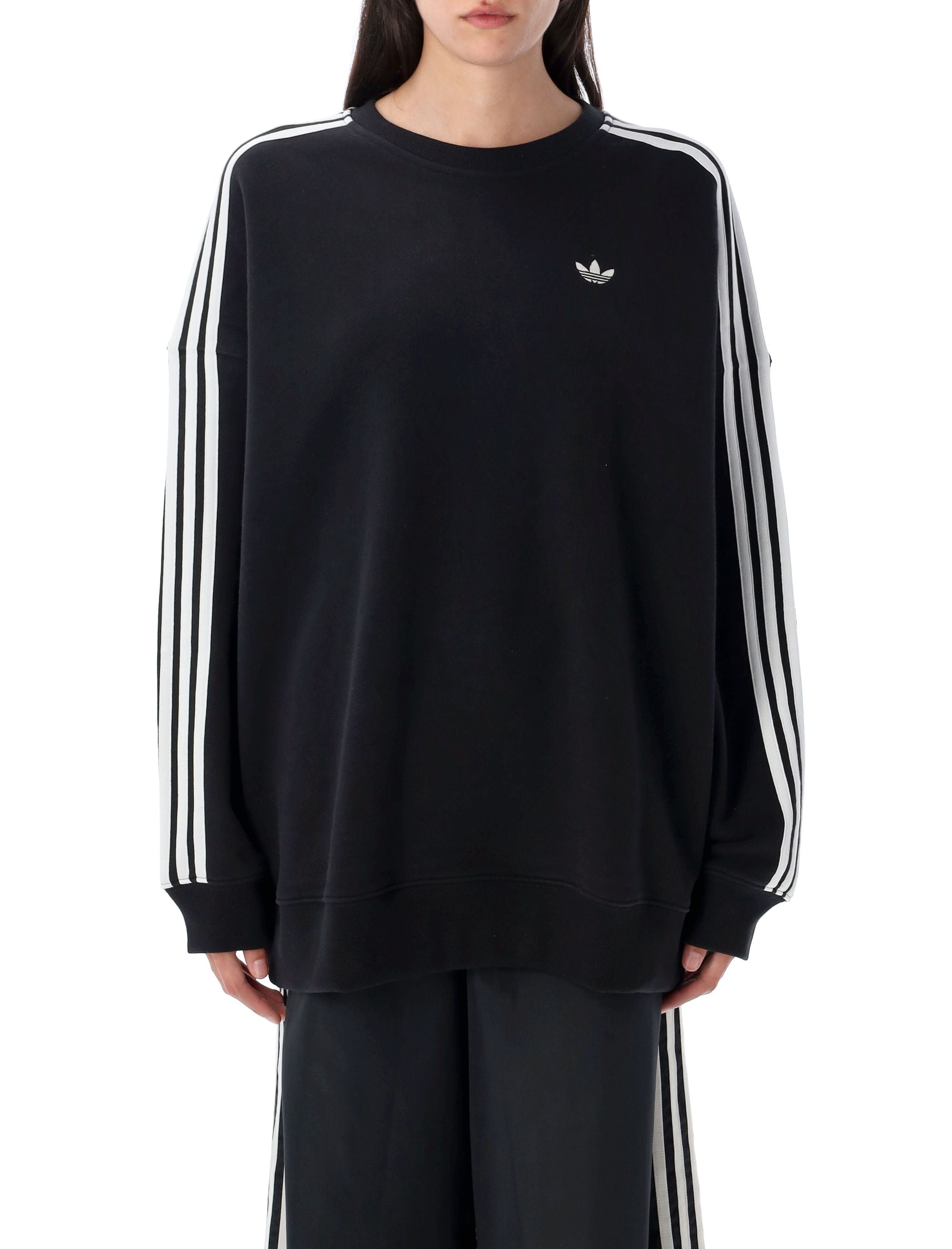 ADIDAS ORIGINALS Oversized Fleece Sweatshirt for Women - FW25