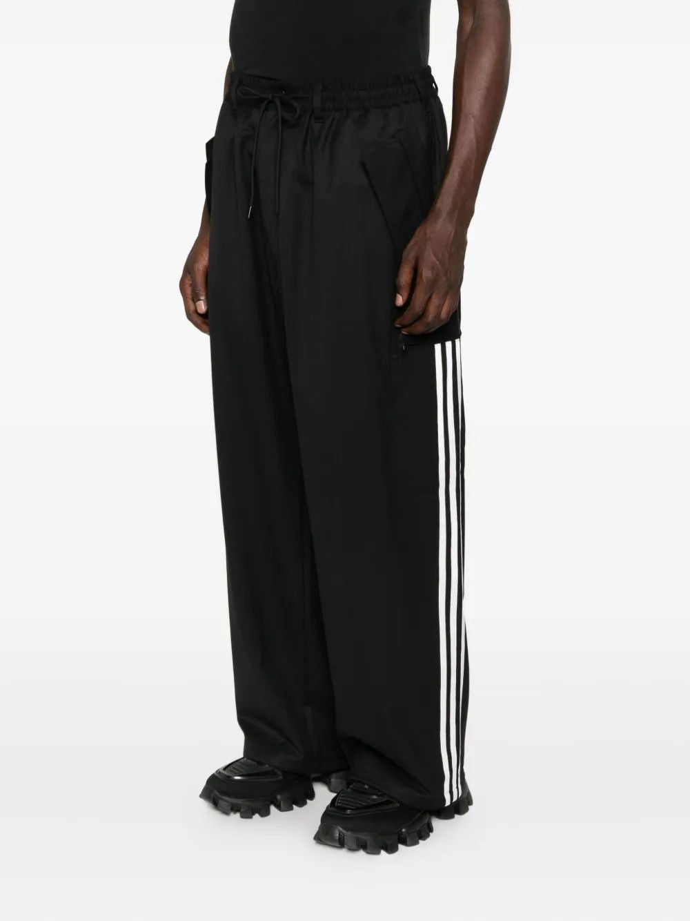 Y-3 Refined Wool Blend Pants for Men