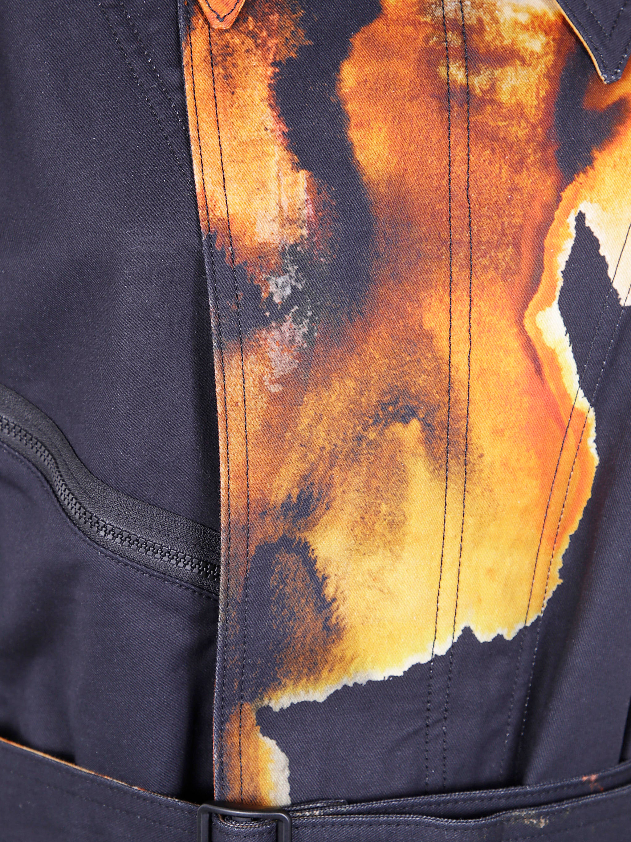 Y-3 AOP Twill Mini Dress for Women - FW25