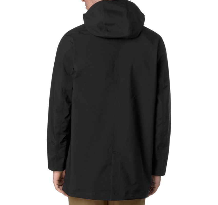 K-WAY Versatile Men's Parka Jacket with Removable Hood