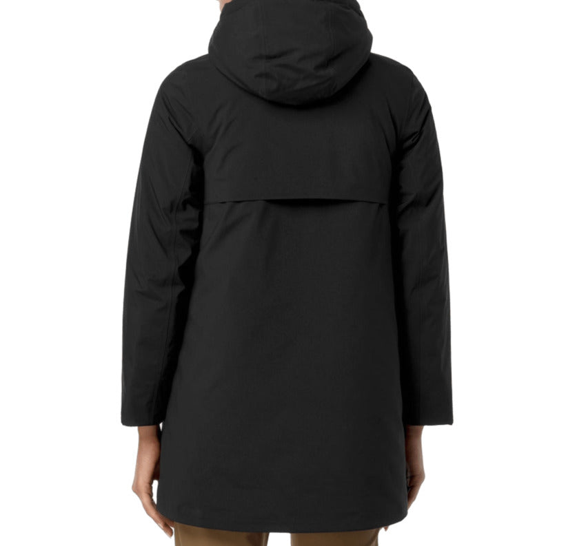 K-WAY Contemporary Trapeze Jacket with Detachable Hood