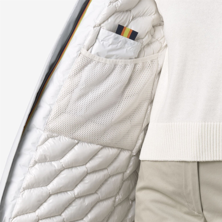 K-WAY Women's Trapeze Waterproof Jacket with Adjustable Hood