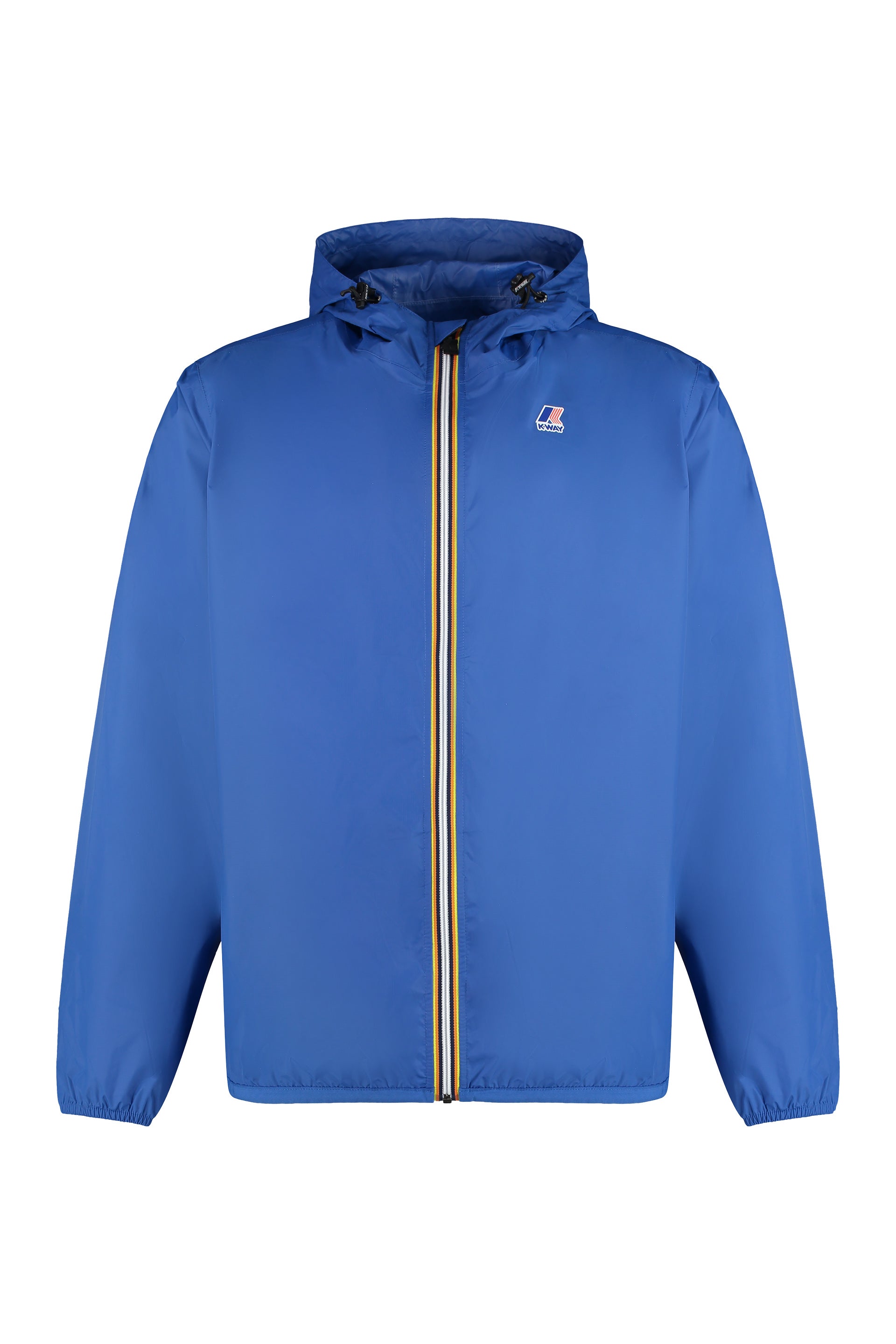 K-WAY Packable Hooded Nylon Jacket for Men