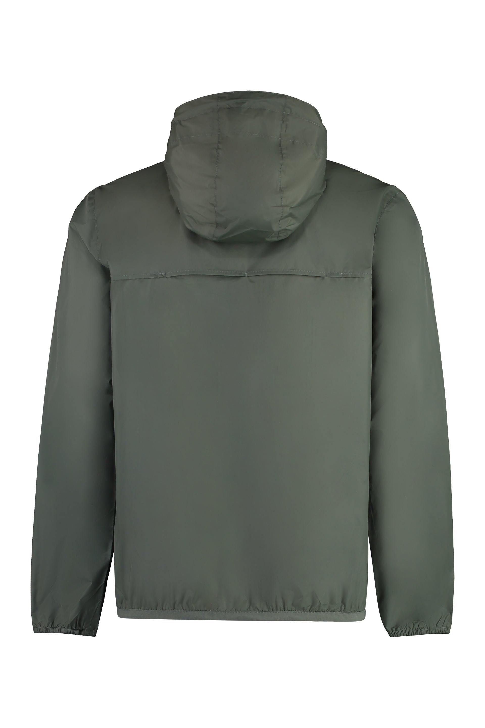 K-WAY Hooded Nylon Jacket - Packable Design