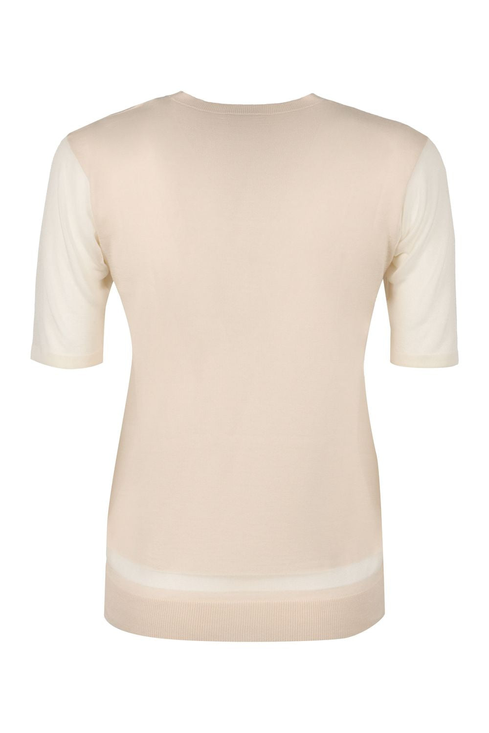 AGNONA Knit Wool-Blend Top