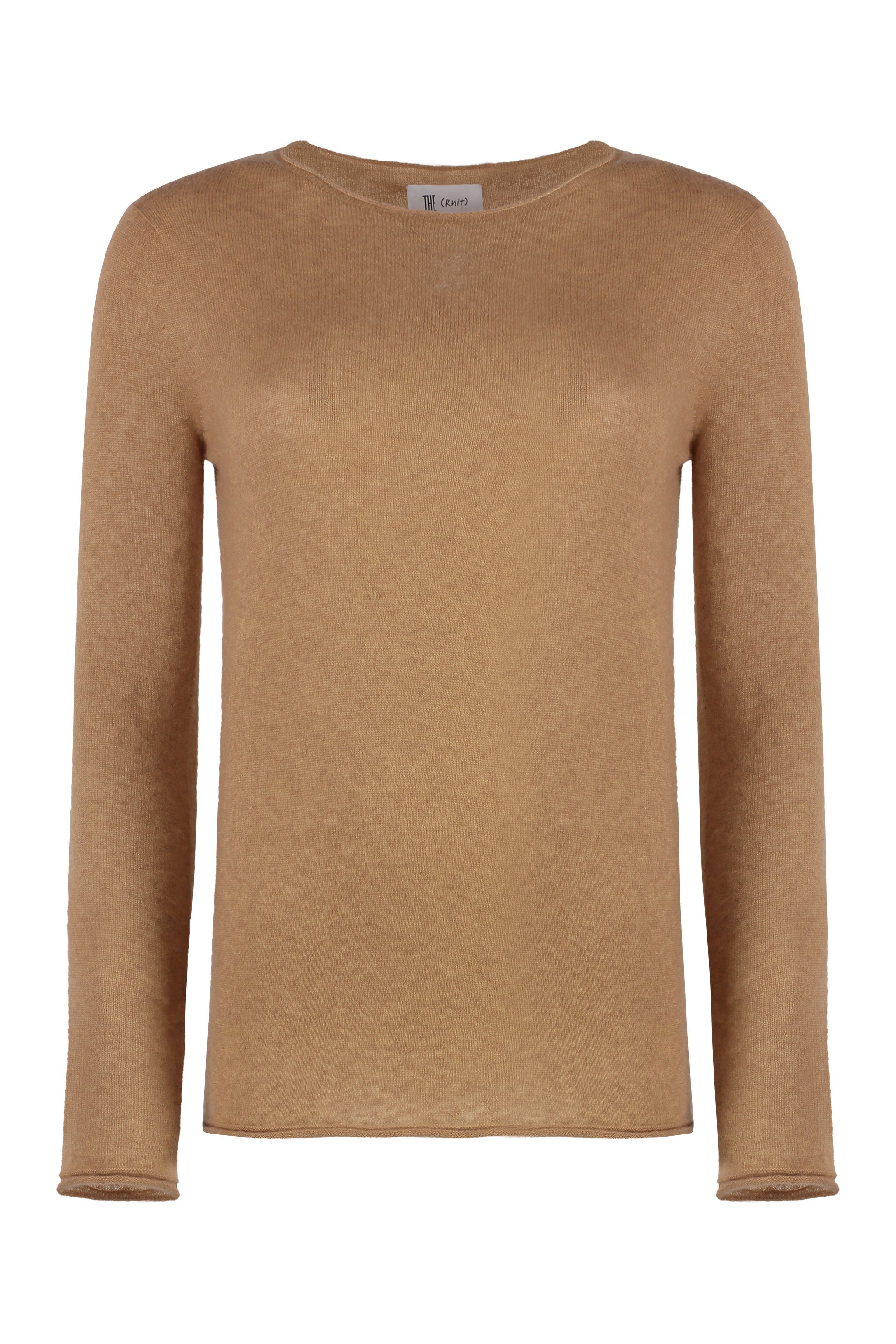 THE (ALPHABET) Silk-Cashmere Blend Pullover - Women's Rounded Neck