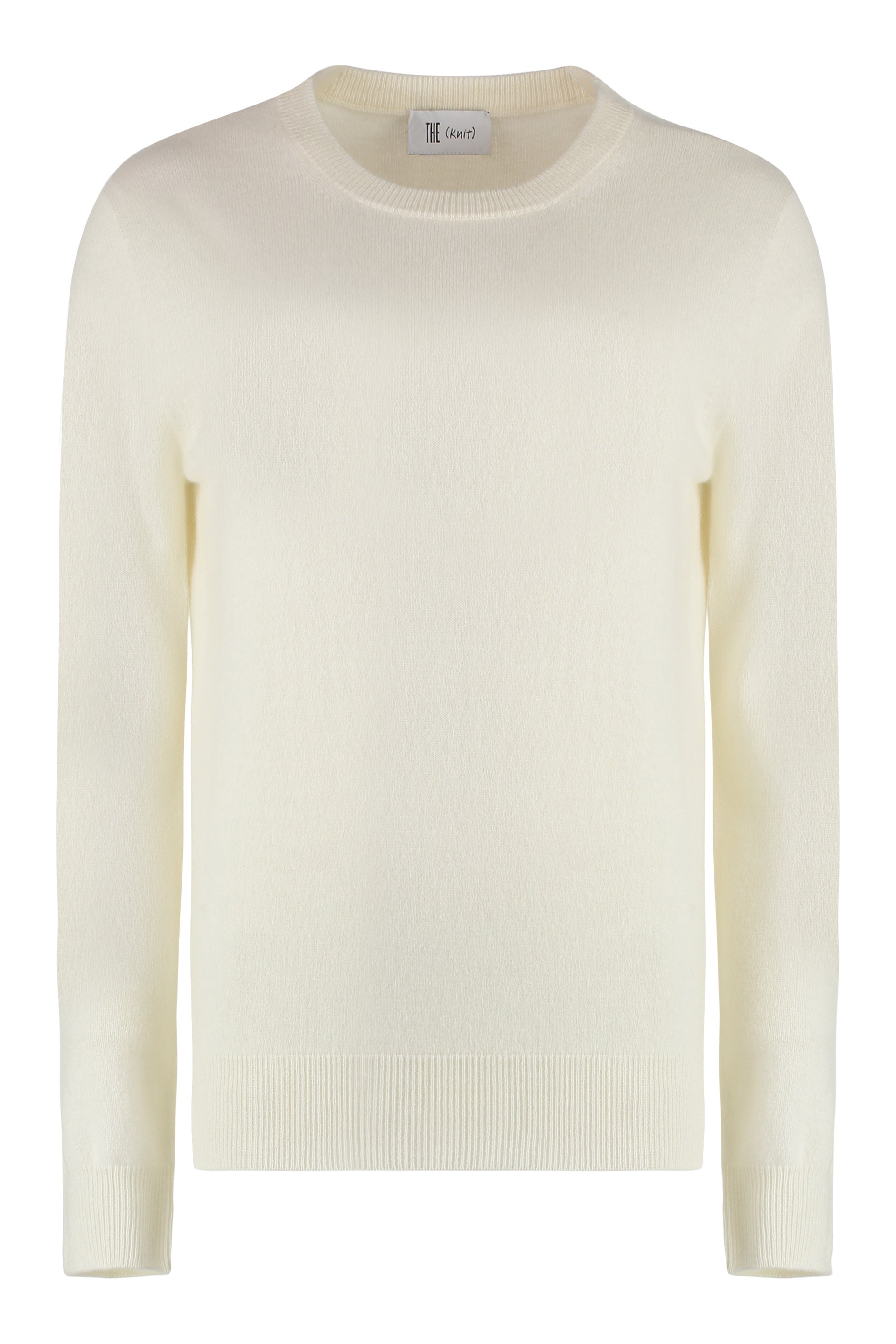 THE (ALPHABET) Ribbed Cashmere Blend Sweater