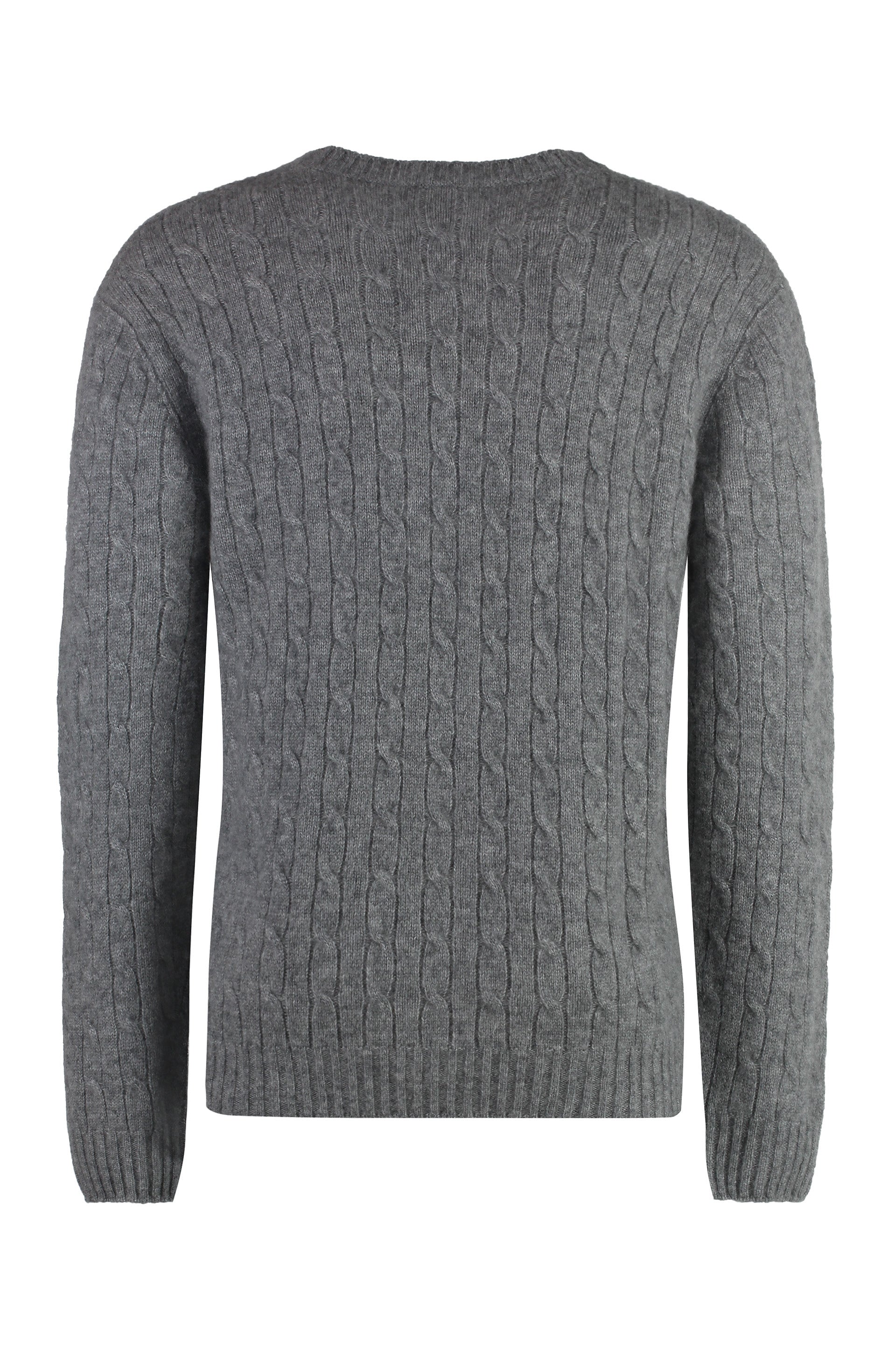 THE (ALPHABET) Cable-Knit Cashmere Sweater for Men