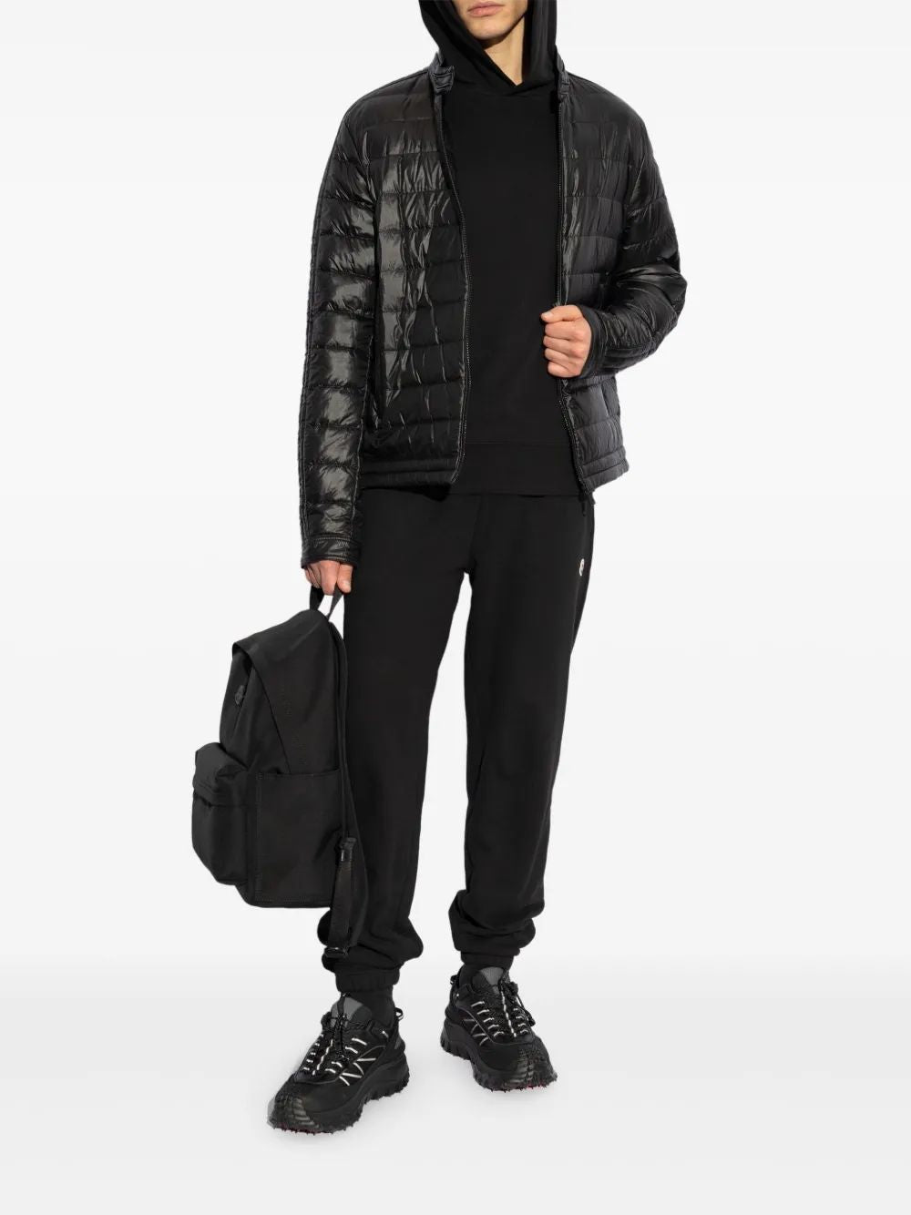 MONCLER Jacobus Biker Jacket for Men - SS25 Collection
