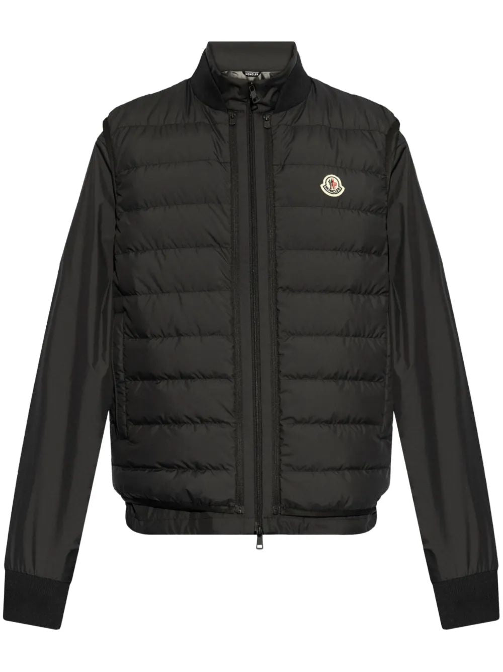 MONCLER Men's Short Down Jacket with Removable Padding