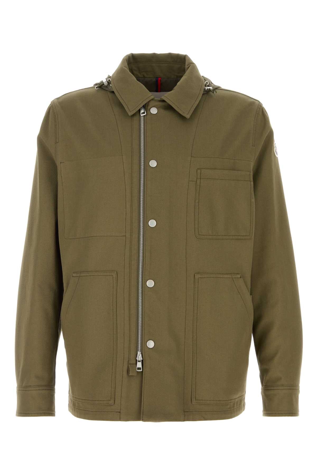 MONCLER Men's Mini Cotton Guerledan Shirt Jacket