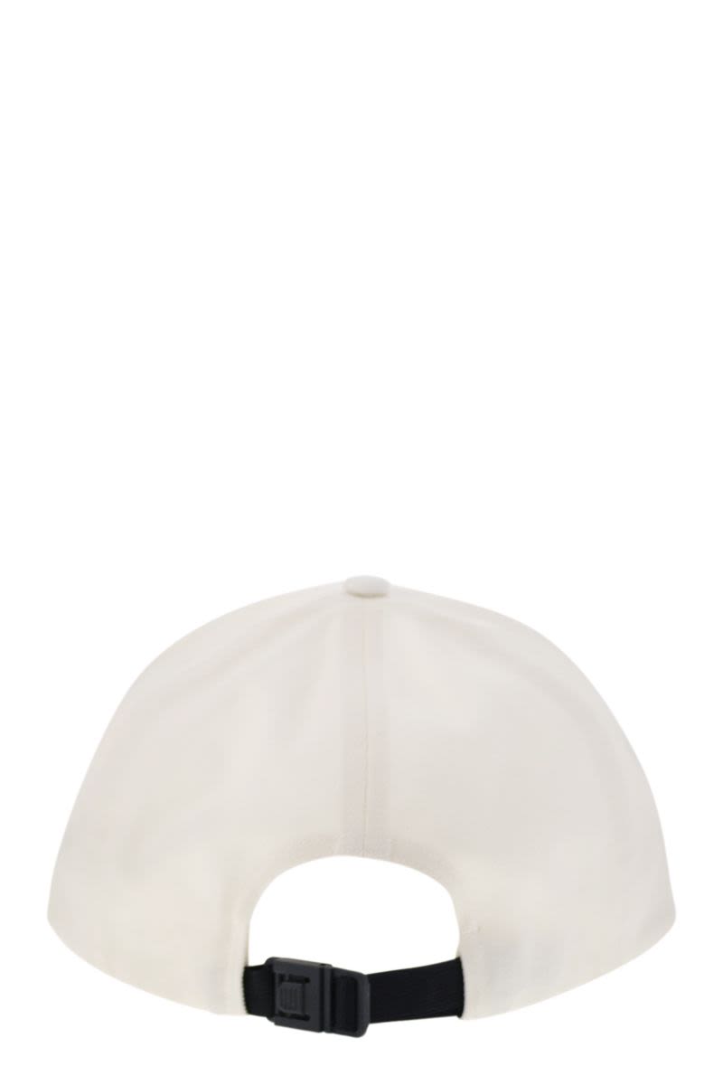 MONCLER Classic Cotton Gabardine Baseball Cap