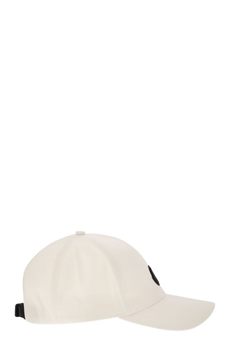 MONCLER Classic Cotton Gabardine Baseball Cap