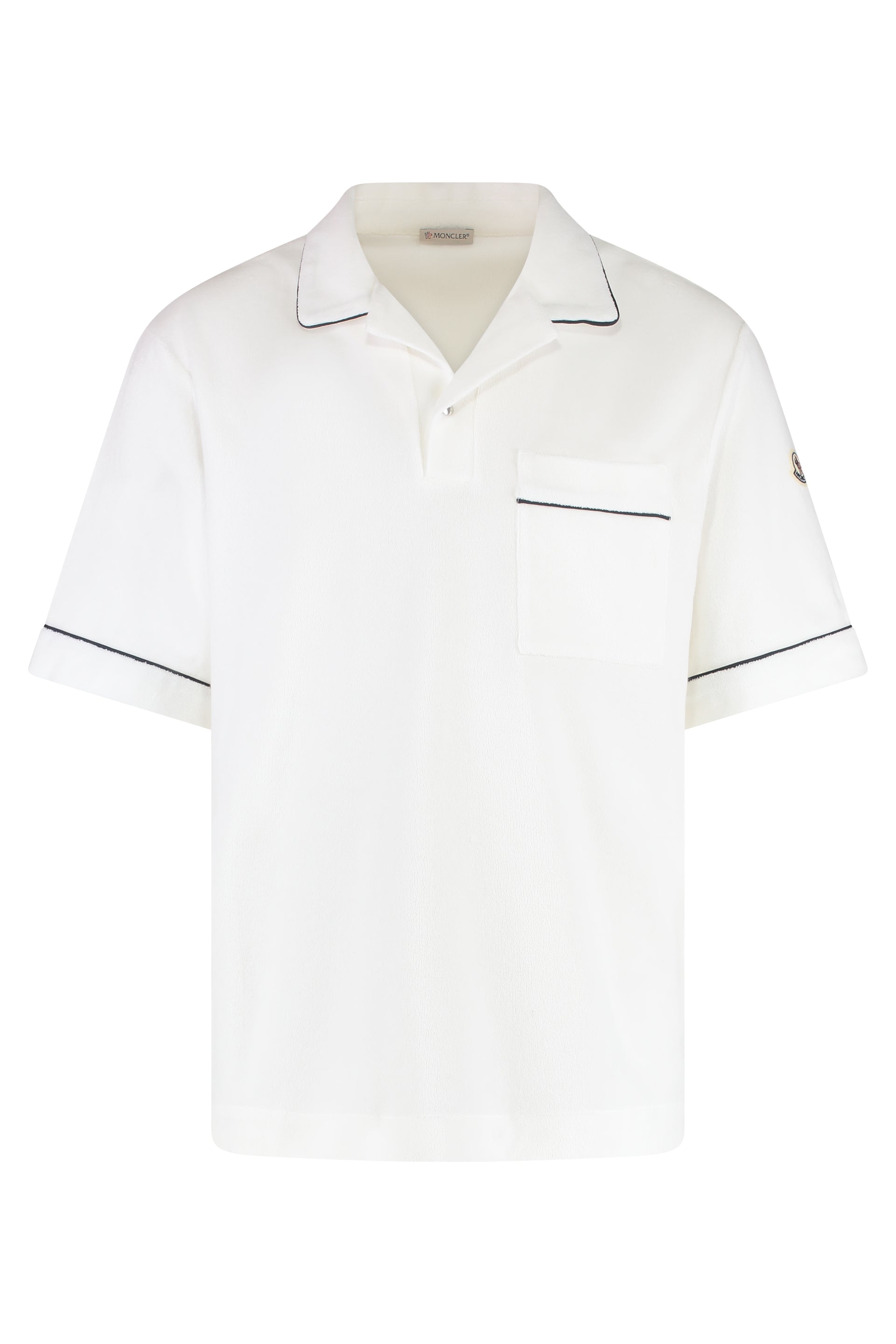 MONCLER Men's Classic Towelling Polo Shirt
