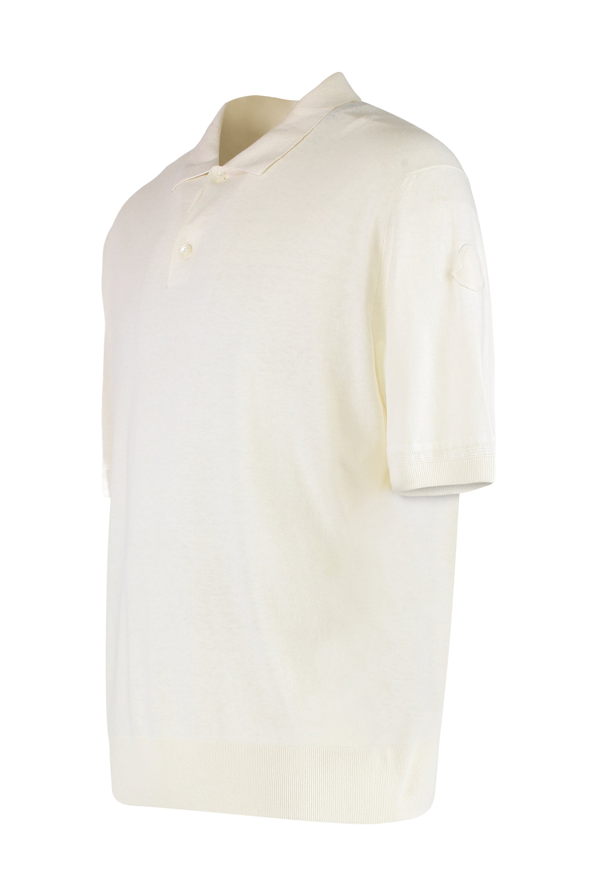 MONCLER Knit Polo Shirt - Size M