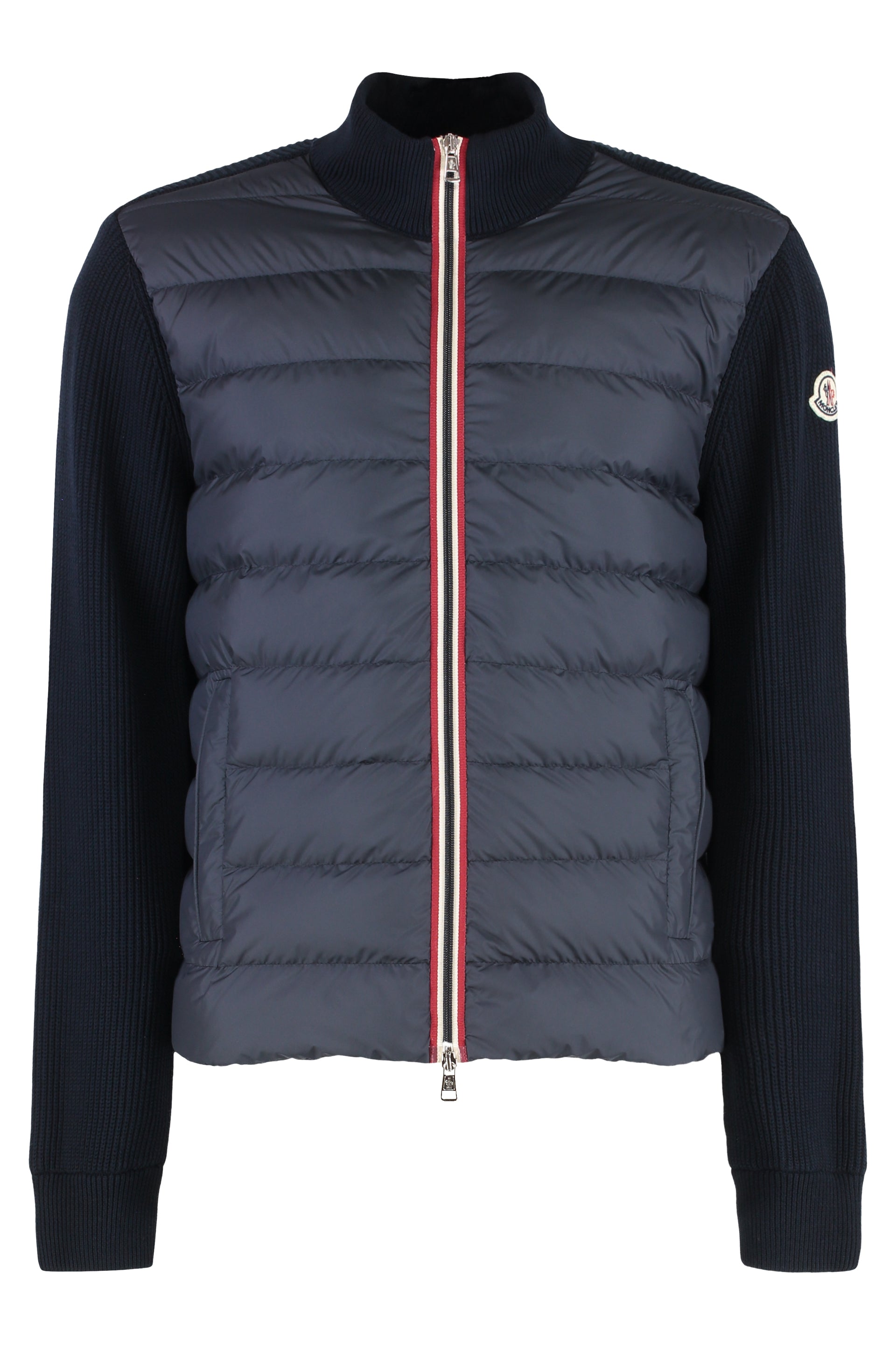 MONCLER Padded Front Panel Cardigan for Men