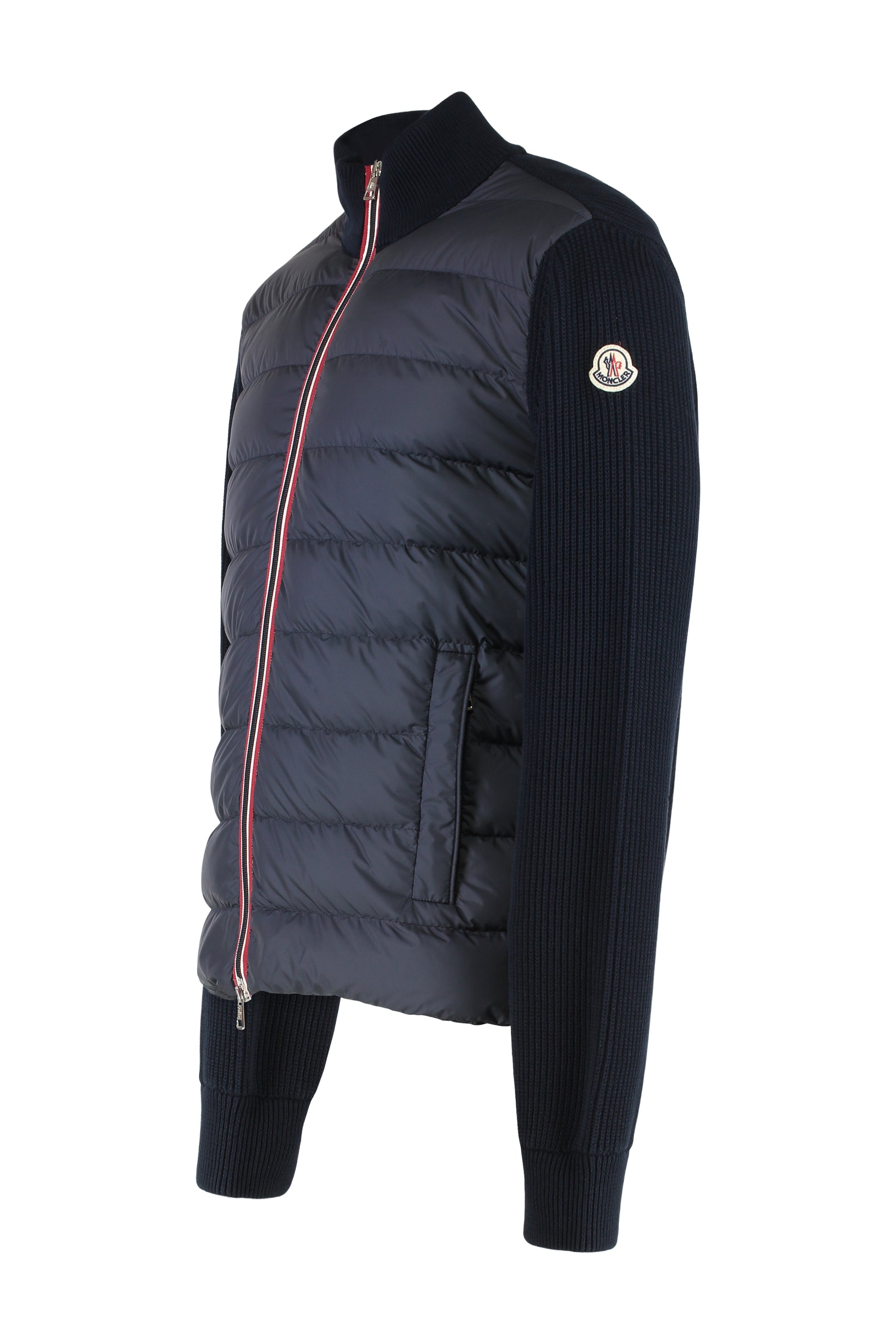 MONCLER Padded Front Panel Cardigan for Men
