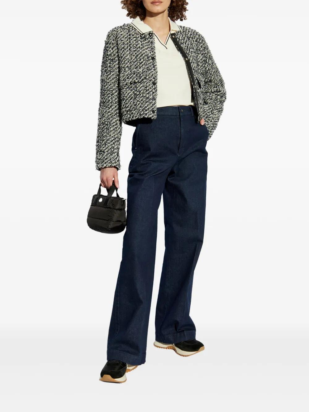 MONCLER Wide-Leg Jeans for Women - SS25