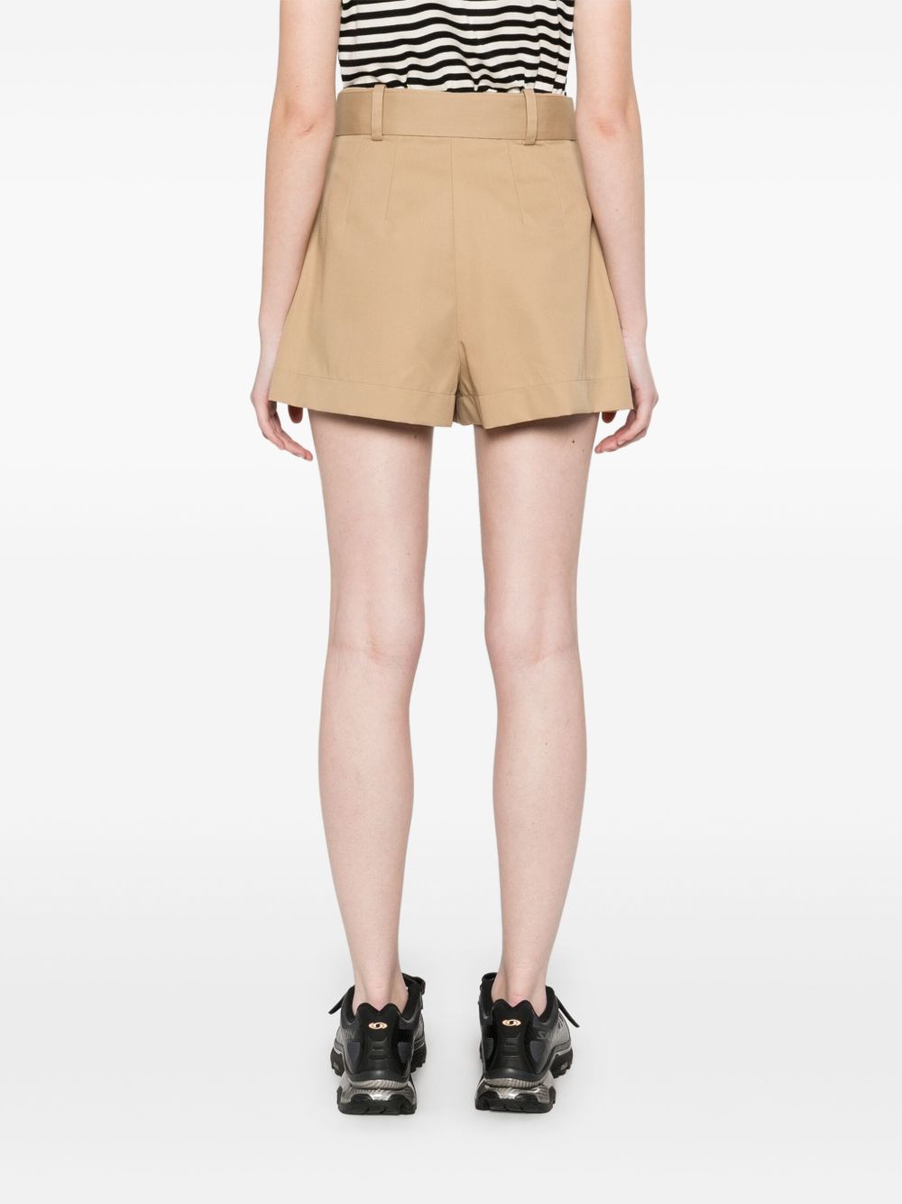MONCLER Cotton Blend Mini Shorts for Women