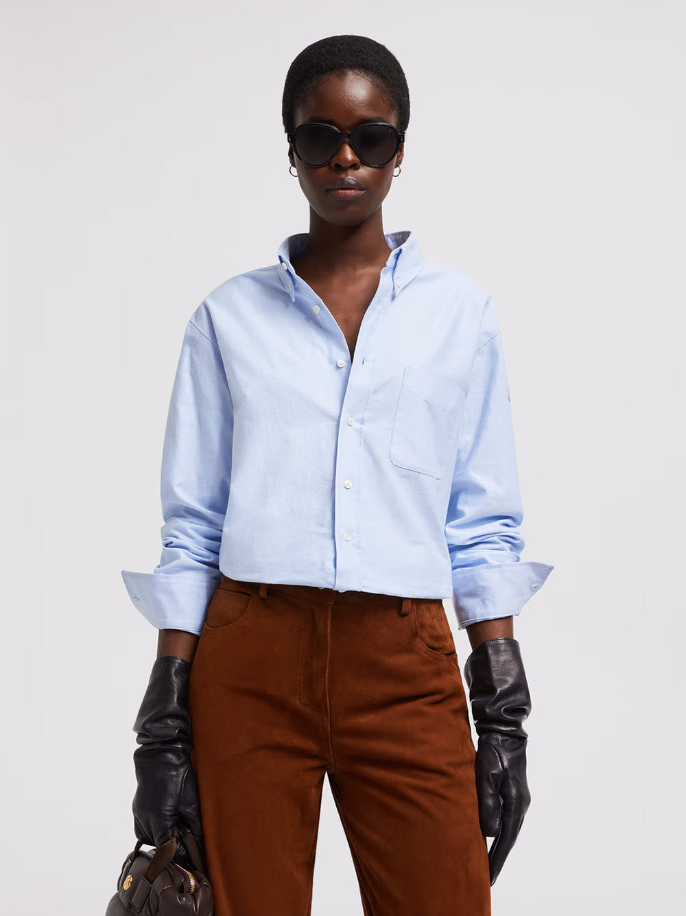 MONCLER Collared Long Sleeve Shirt - Size 40