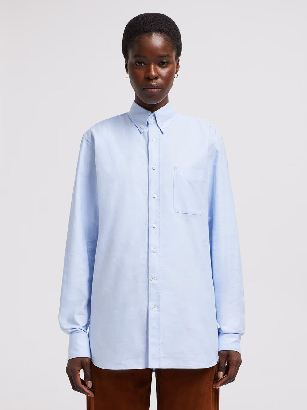 MONCLER Collared Long Sleeve Shirt - Size 40