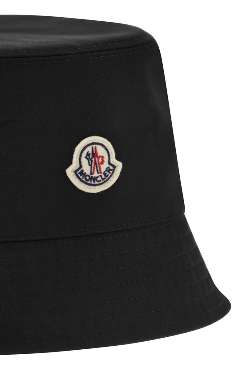 MONCLER Contemporary Mini Cotton Bucket Hat