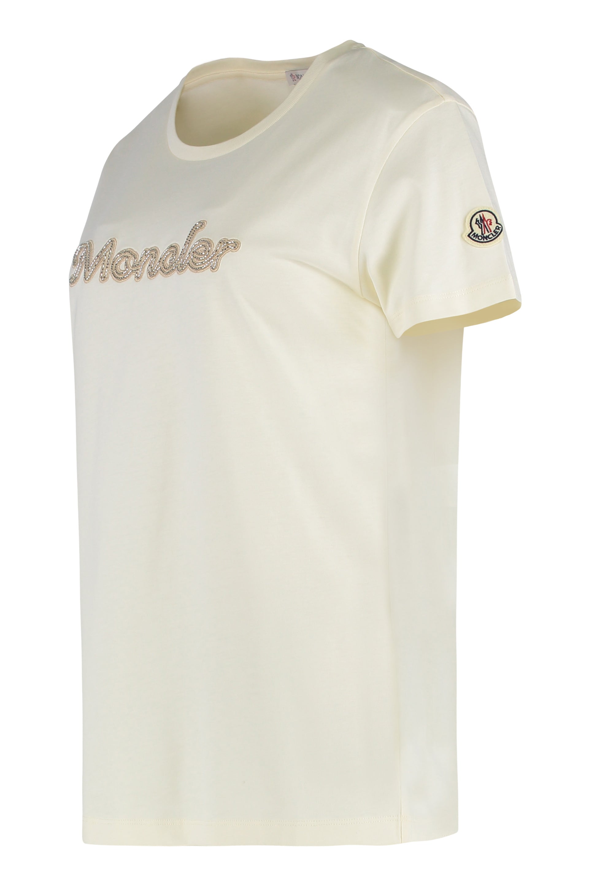 MONCLER Logo Print T-Shirt for Women