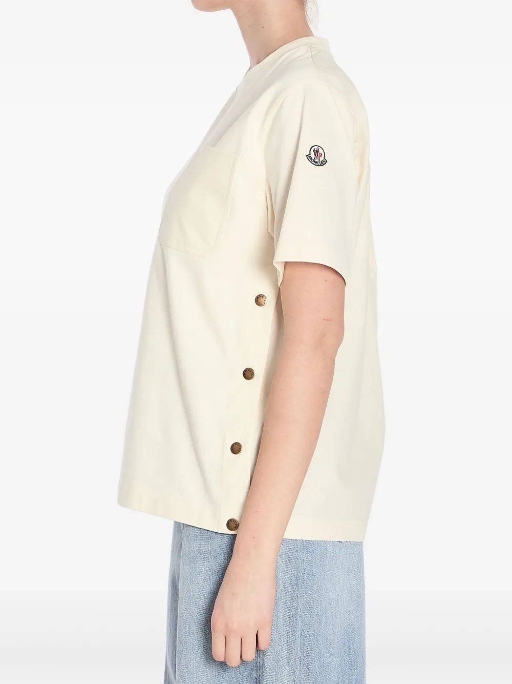 MONCLER Cotton Essential T-Shirt for Women - SS25