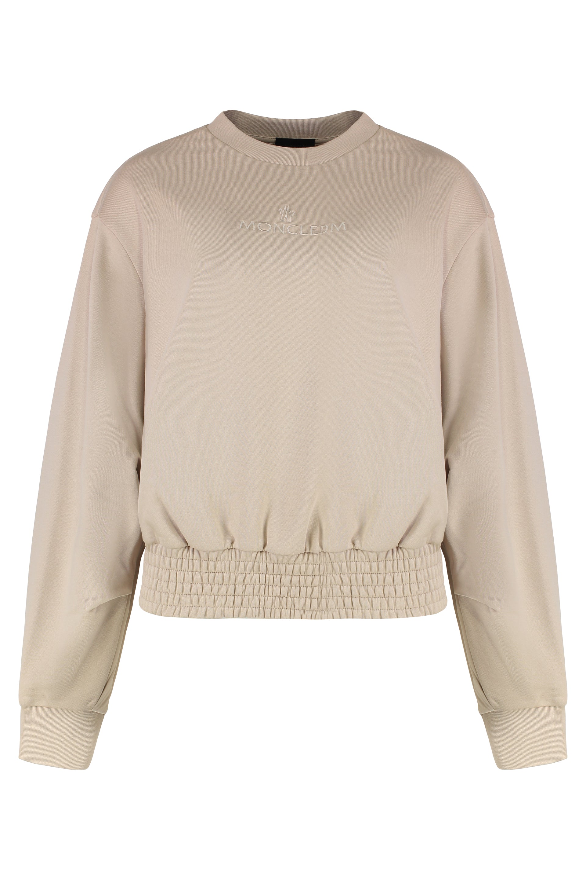 MONCLER Cotton Crew-Neck Sweatshirt for Women