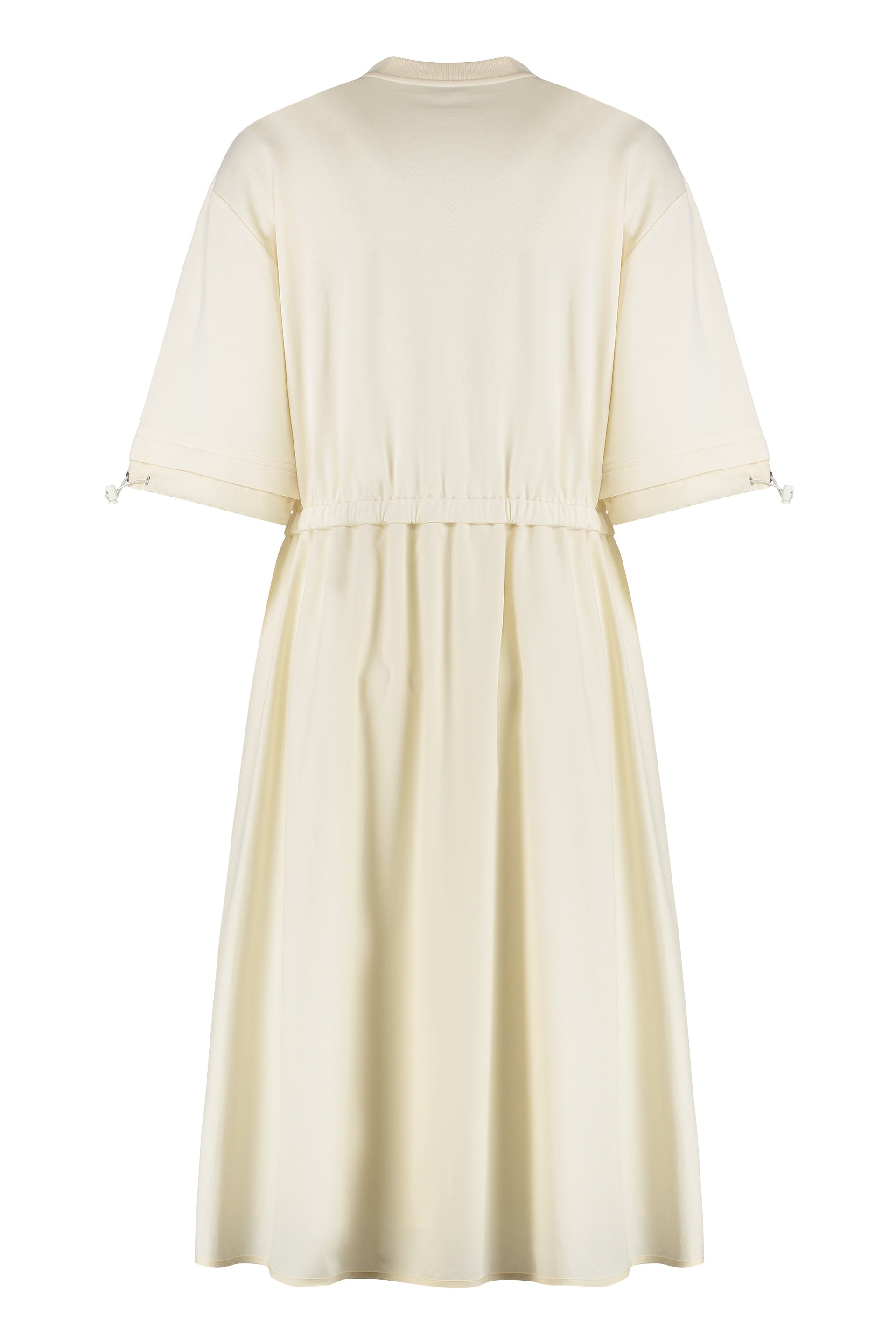 MONCLER Women's Mini Cotton Dress with Elastic Waist