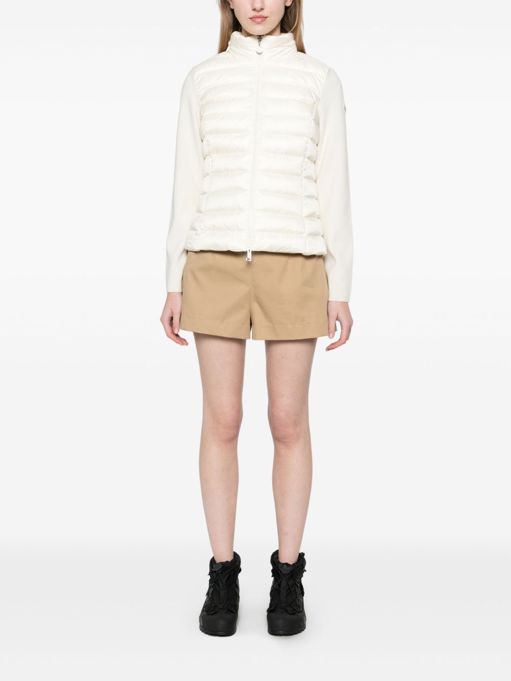 MONCLER Cozy Padded Cardigan Sweater