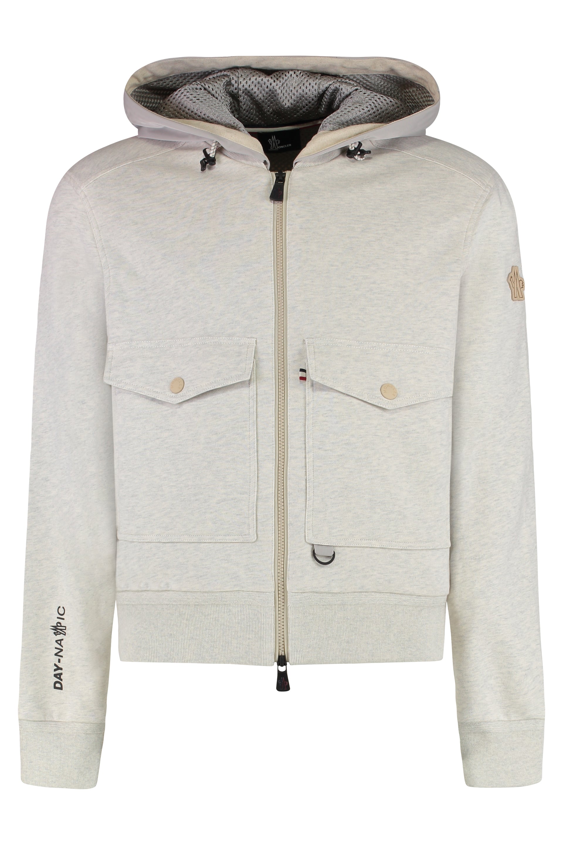 MONCLER GRENOBLE Cotton Full Zip Hoodie - SS25 Collection