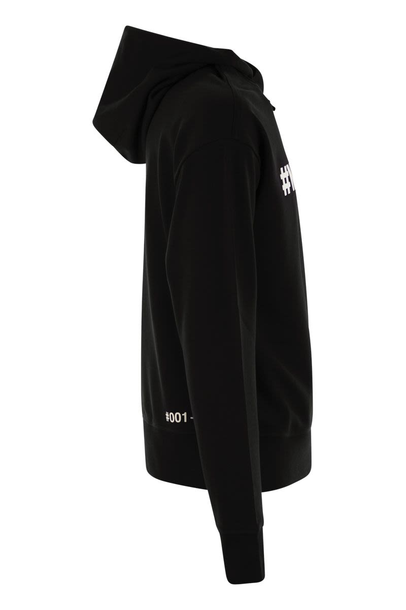 MONCLER GRENOBLE Logo Cotton Hoodie for Men