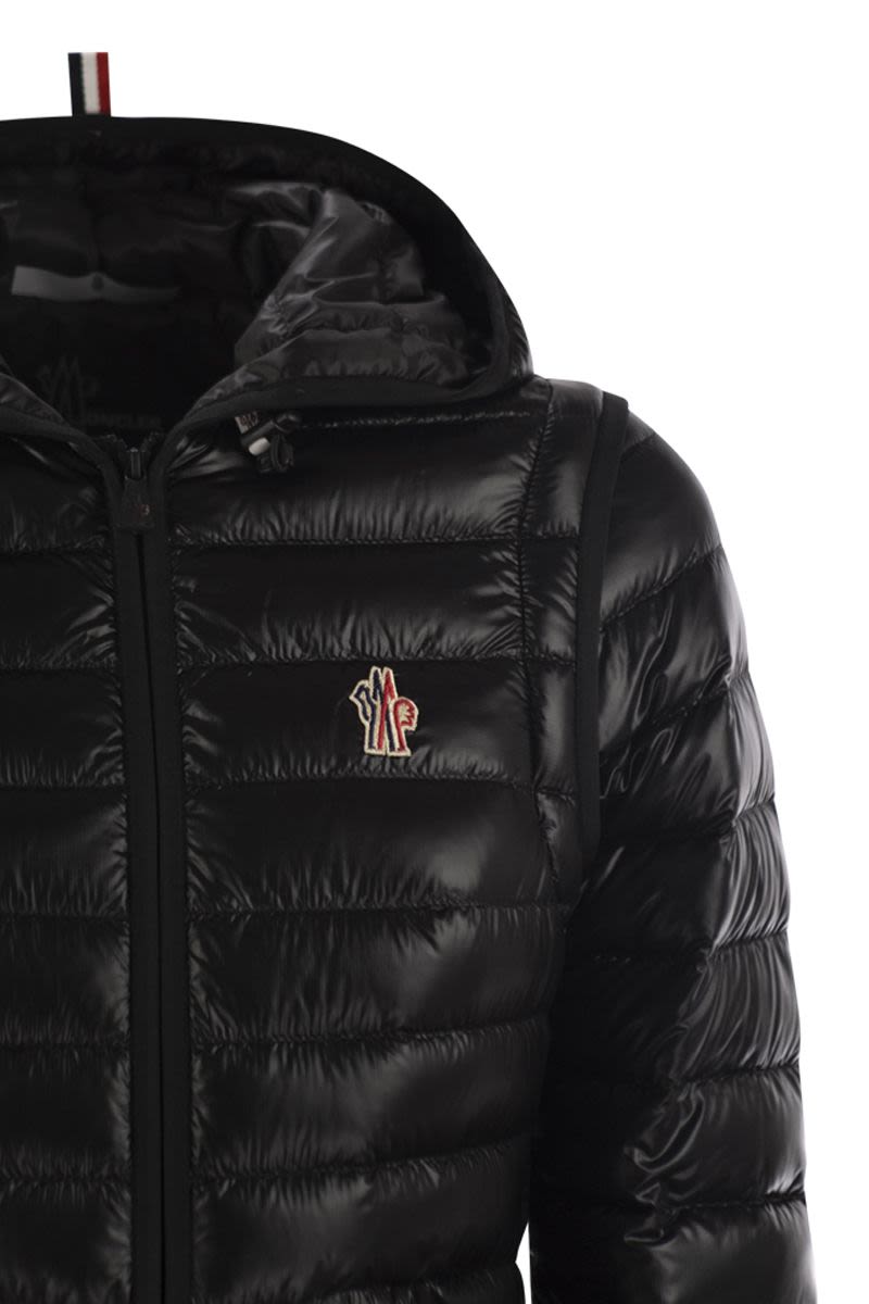 MONCLER GRENOBLE 2-in-1 Mini Hooded Down Jacket