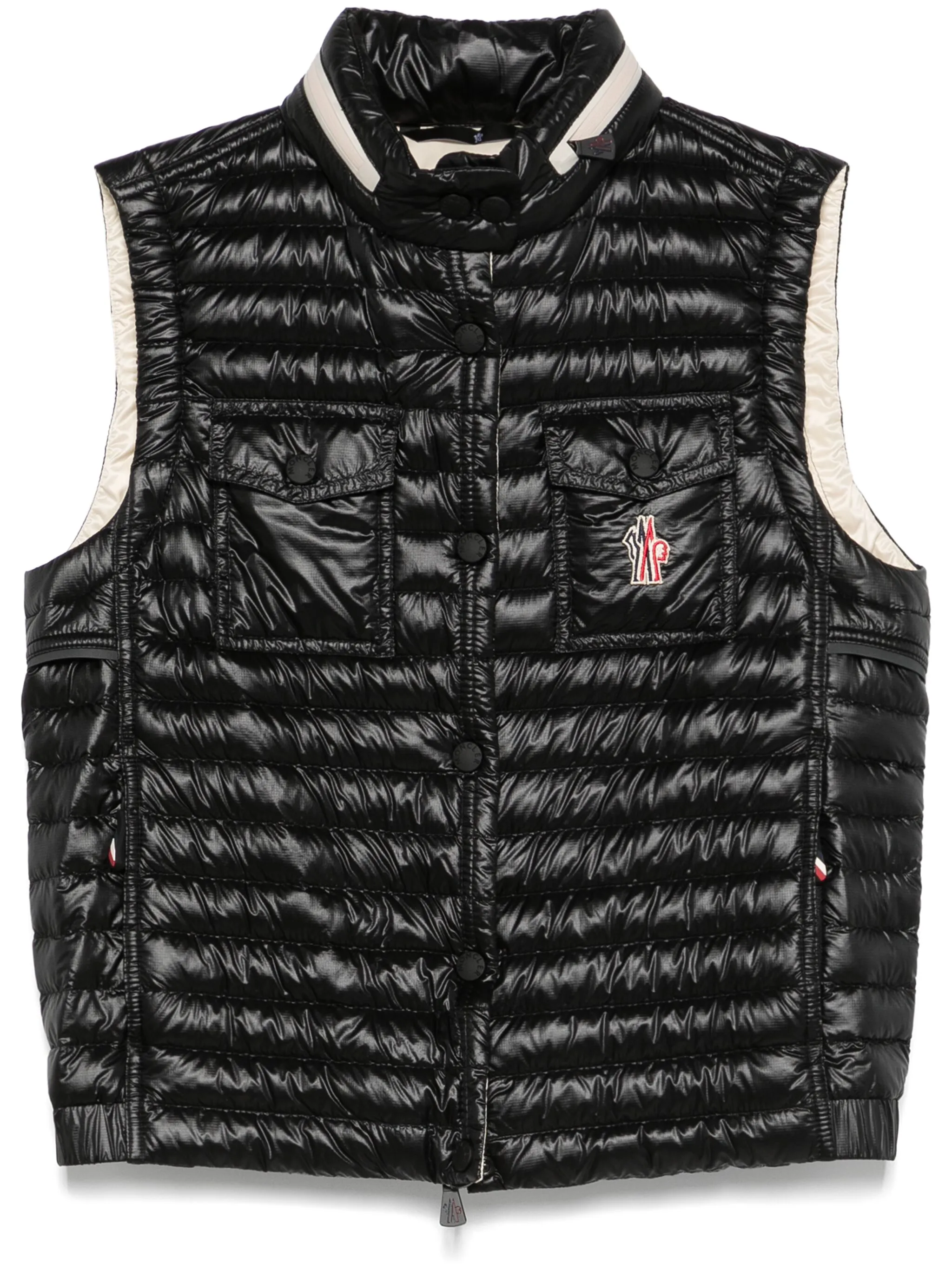 MONCLER Women's Mini Down Gilet with Pull-Out Hood