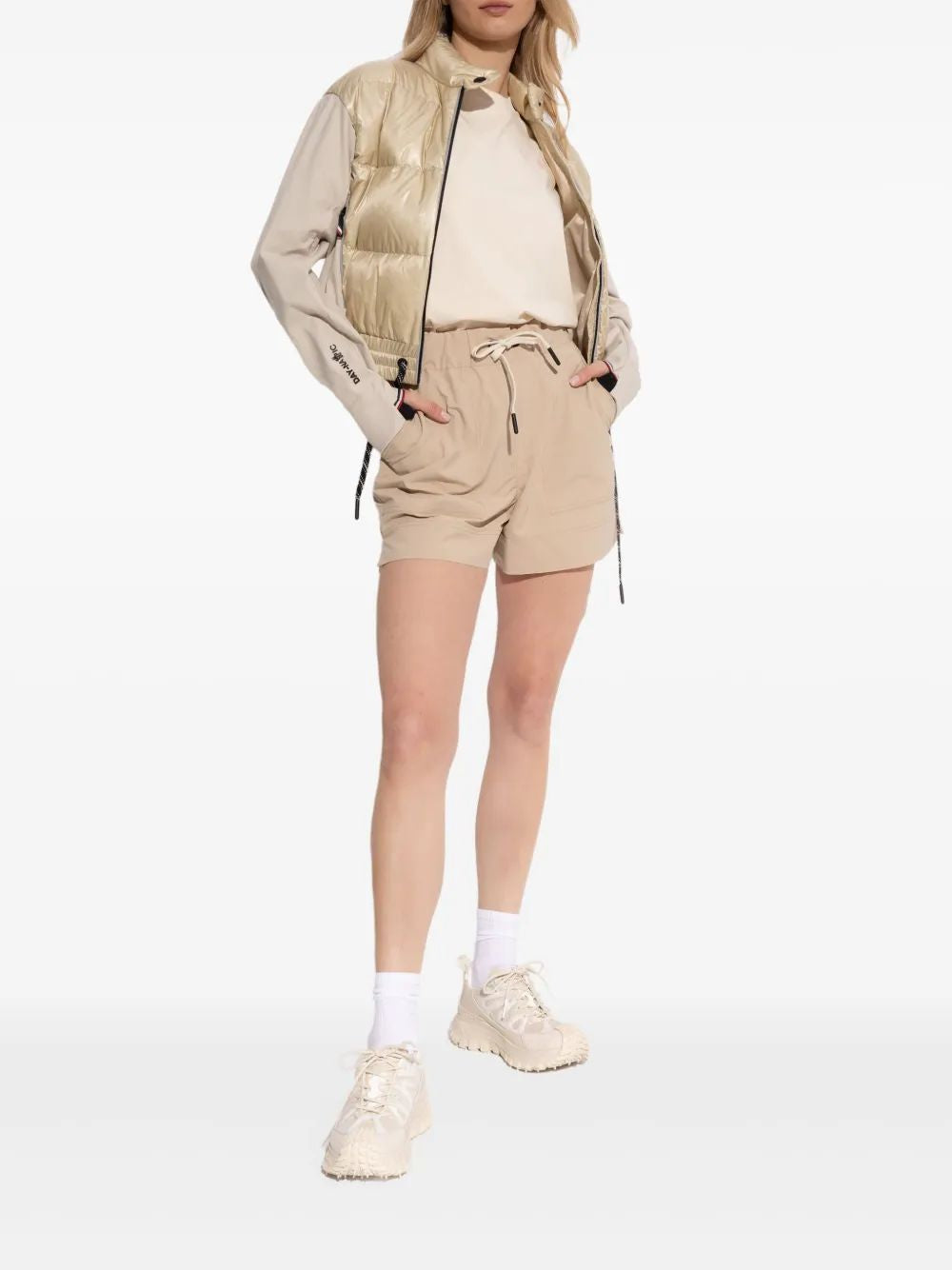 MONCLER GRENOBLE Women's Mini Polyester Shorts for SS25